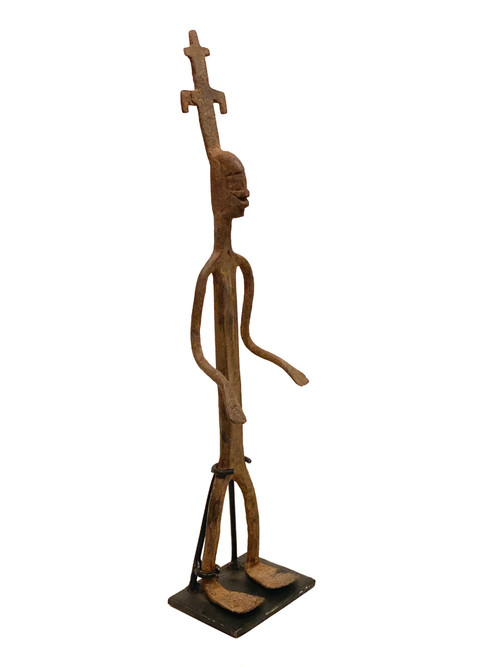 Anthropomorphic ritual iron DOGON from Mali