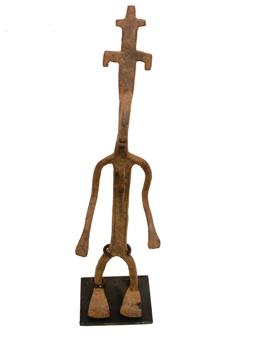 Anthropomorphic ritual iron DOGON from Mali