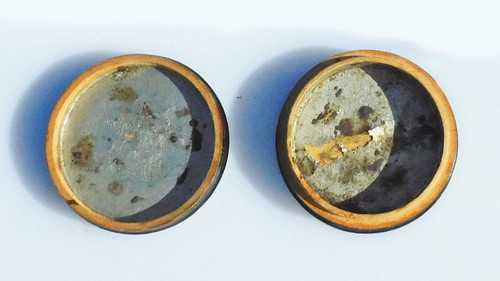 Piccolo portapillole inglese in tartanware Mauchline XIX secolo