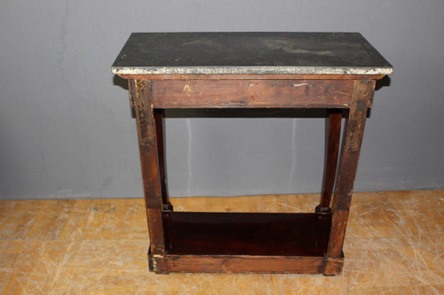 Kleine Konsole aus der Restaurationszeit Mahagoni XIX