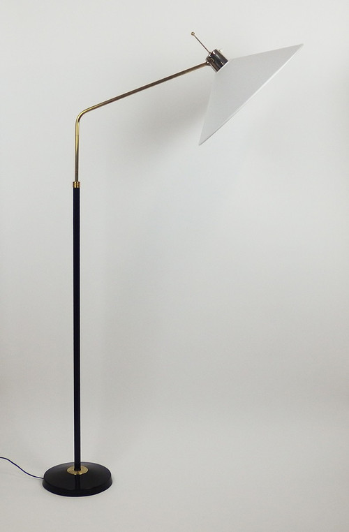 Floor lamp 1950 attributed to Lunel