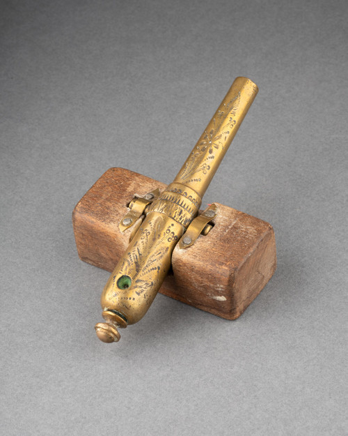 Riproduzione in bronzo di un cannone Vallière, XIX secolo