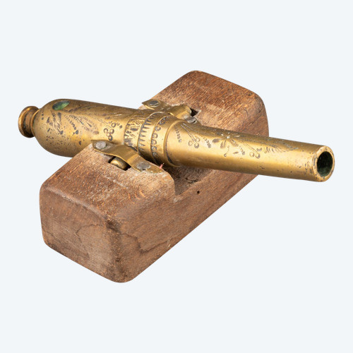 Riproduzione in bronzo di un cannone Vallière, XIX secolo