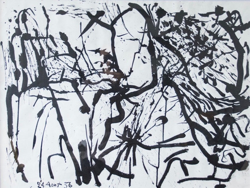 Mario Prassinos, "Paysage des Alpilles" 