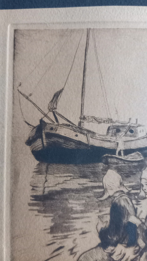 Engravings by Louis Szanto 19th century