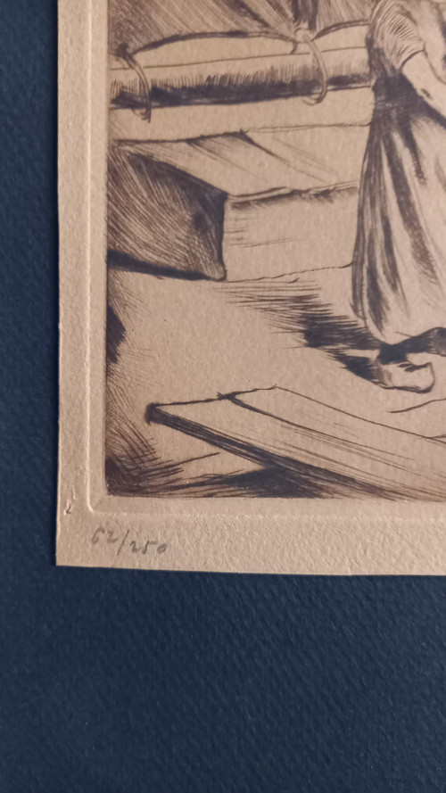 Engravings by Louis Szanto 19th century