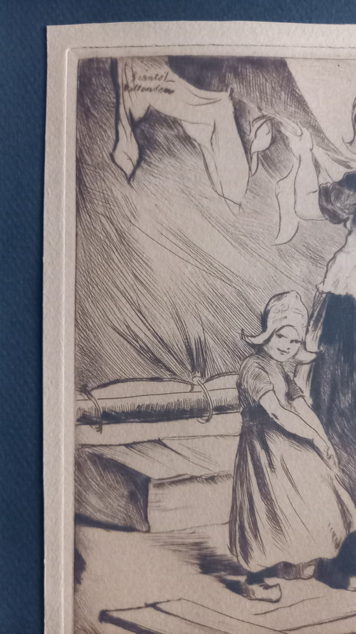 Engravings by Louis Szanto 19th century