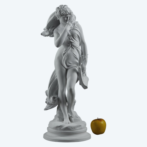 BISCUIT REPRESENTING "LA CIGALE" BY LOUIS MAXIMILIEN BOURGEOIS
