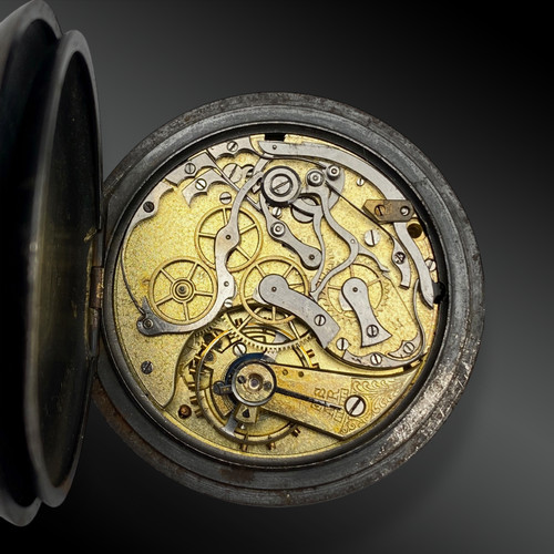 OMEGA, montre chronographe de poche Suisse, fin XIXème siècle