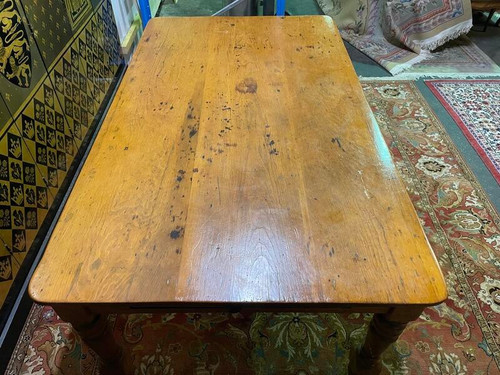 Table de ferme en sapin 