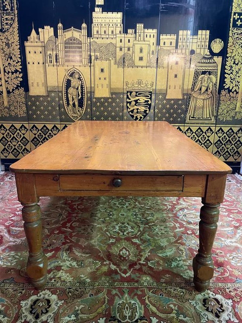 Table de ferme en sapin 