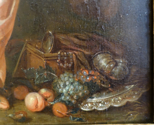 Mattheus Terwesten (attributed to): 18th century Dutch school, HSP - Allegory of abundance
