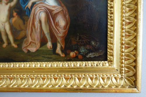 Mattheus Terwesten (attributed to): 18th century Dutch school, HSP - Allegory of abundance