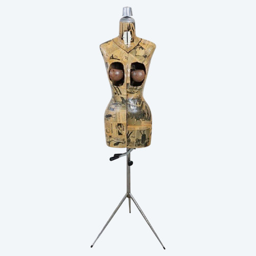 Manichino da sarto Mid-Century regolabile