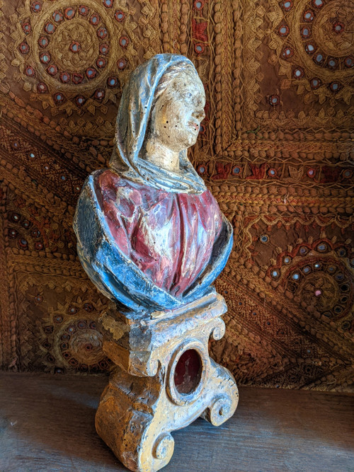 Busto reliquiario XVII secolo