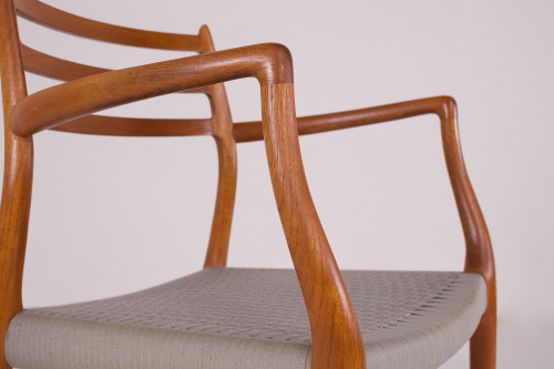 Stuhl "Modell 62" Niels Otto Møller , Originalausgabe.