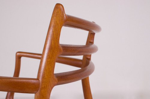 Stuhl "Modell 62" Niels Otto Møller , Originalausgabe.