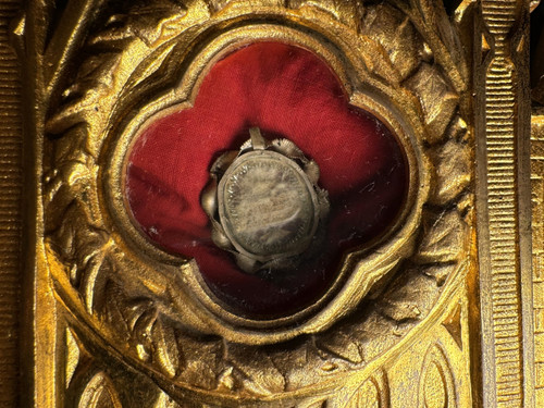 Neo-Gothic Reliquary Monstrance - 19th century