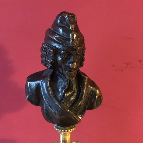Voltaire e Rousseau, fine XVIII o inizio XIX secolo