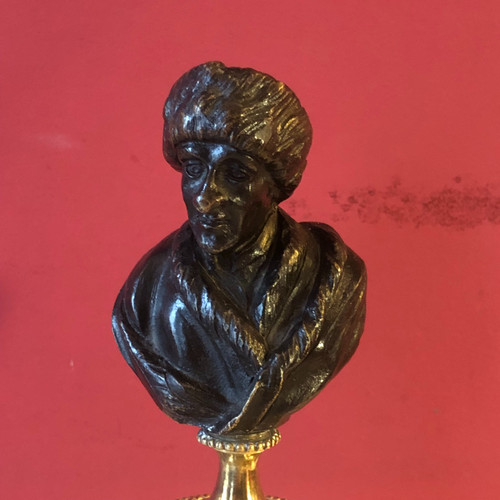 Voltaire e Rousseau, fine XVIII o inizio XIX secolo
