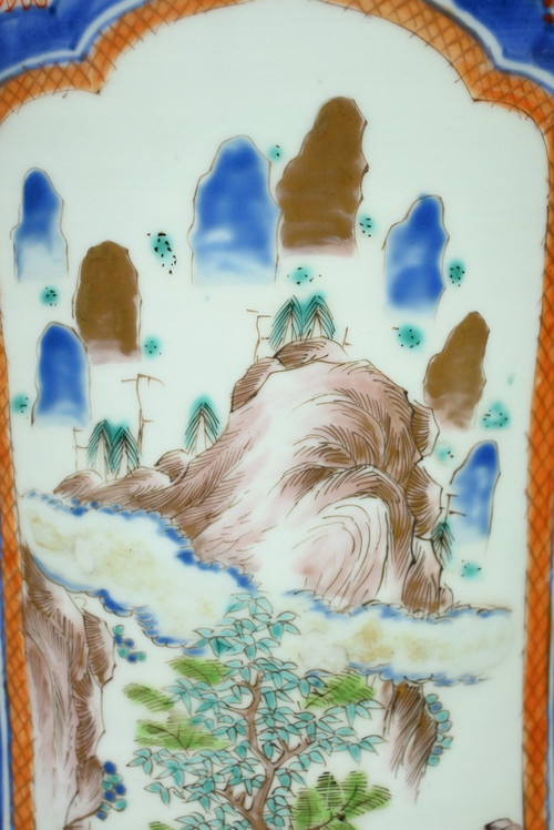 Vaso in porcellana giapponese, periodo Meiji - Fine XIX secolo