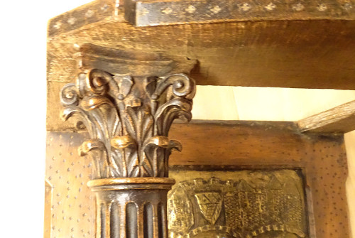 Tabernacle Cuivre Repoussé Saint Germain Orthodoxe Byzantin Croisade XIXème
