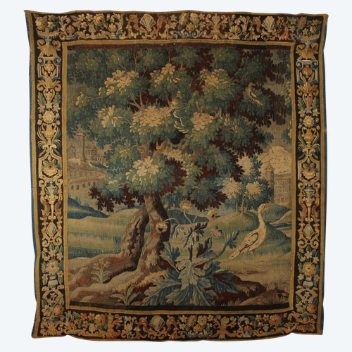 Verdure, Aubusson tapestry, 18th century