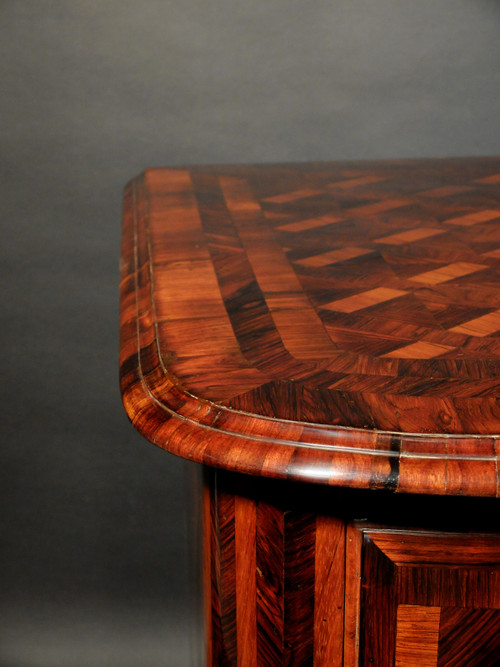 Kommode aus der Regency-Zeit aus violettem Holz 