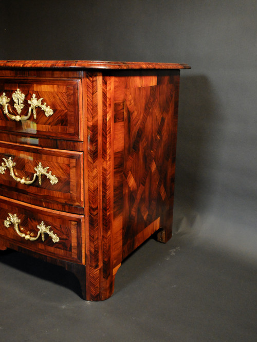 Kommode aus der Regency-Zeit aus violettem Holz 