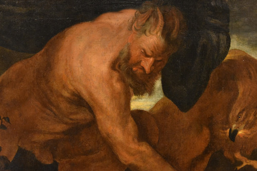 Giove e Antiope, Anthoon van Dyck (Anversa 1599 - Londra 1641) seguace
