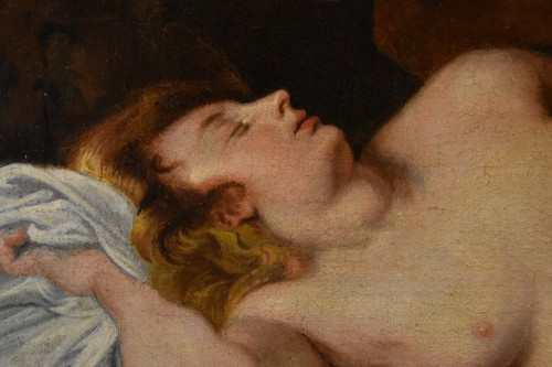 Giove e Antiope, Anthoon van Dyck (Anversa 1599 - Londra 1641) seguace