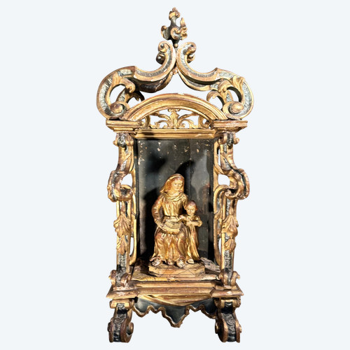 Niche Oratoire - Ode à L’éducation De La Vierge – XVIIIe