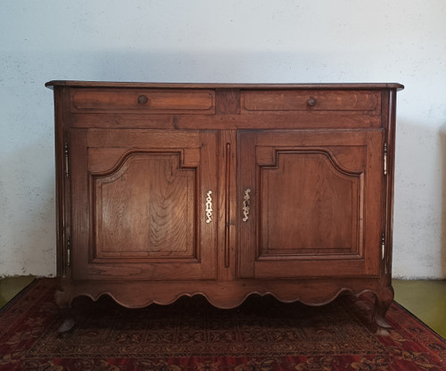 Credenza Luigi XV in rovere