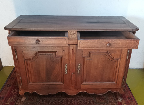 Credenza Luigi XV in rovere