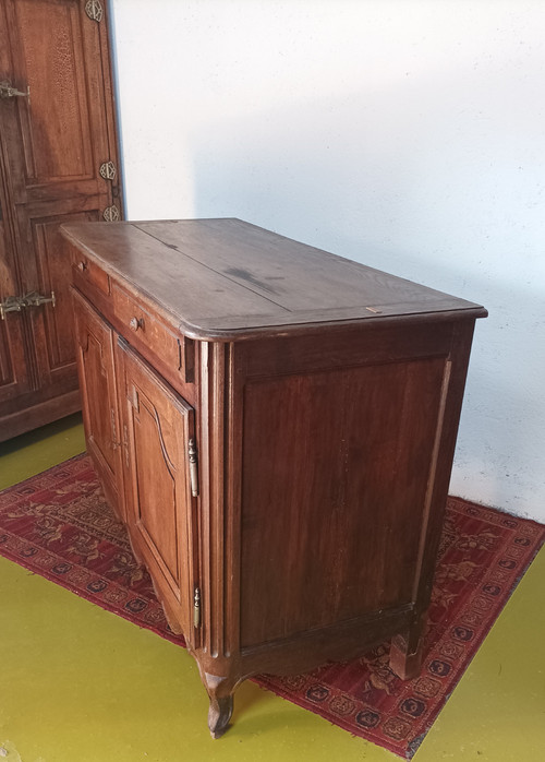 Credenza Luigi XV in rovere