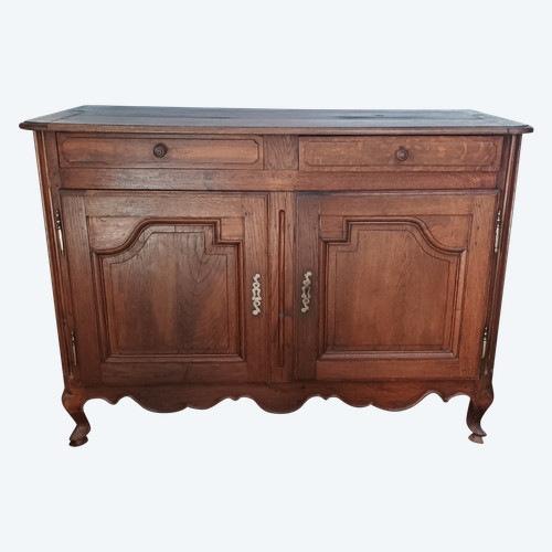 Credenza Luigi XV in rovere