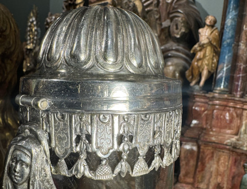Monstrance Reliquary and its Glass Cylinder – 18th Century