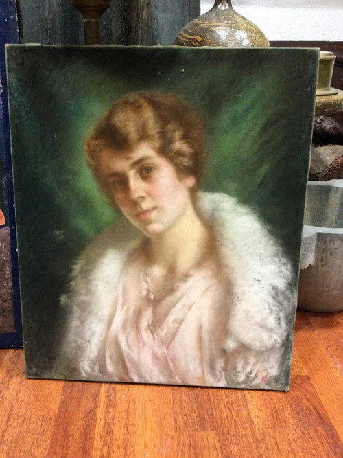 Pastel signed D.ANTONY