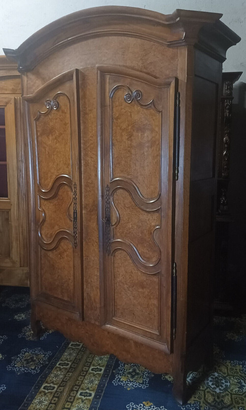 Transition period walnut cabinet