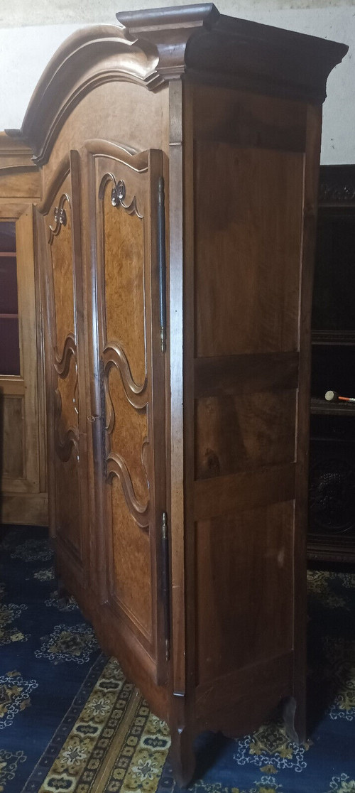 Transition period walnut cabinet