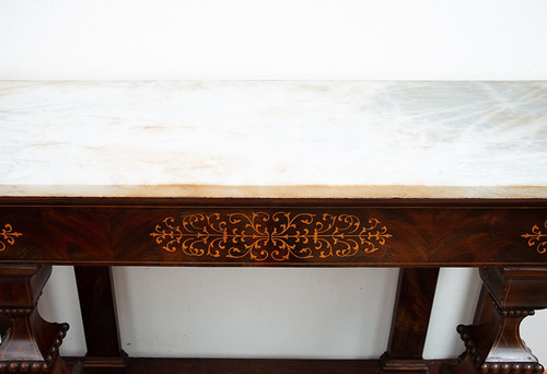 Ancienne Console Napolitaine Smith époque Du Début Du 19ème Siècle.
