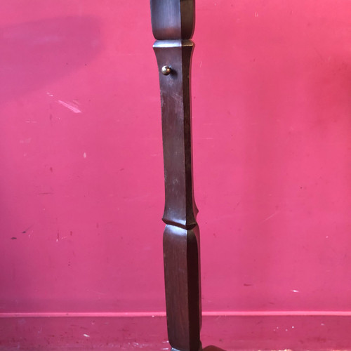 Pedestal table with light holder after Canabas