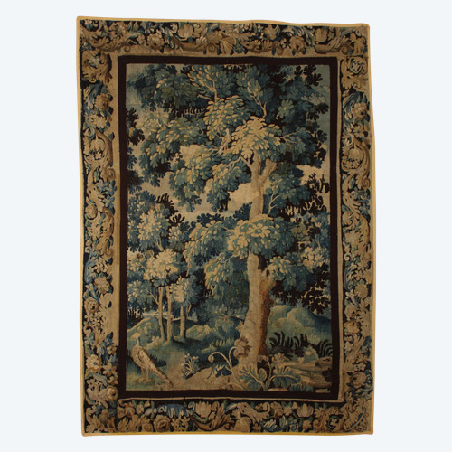 Tapisserie "verdure" Aubusson, XVIIIe