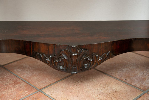 Console Ancienne Napolitaine Louis Philippe d'époque XIXème Siècle.