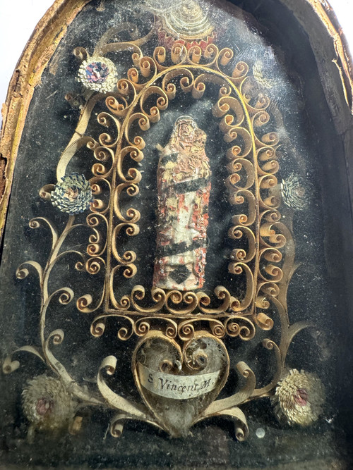 Paperolles De St Vincent Reliquary - 18th century
