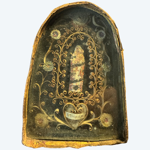 Paperolles De St Vincent Reliquary - 18th century