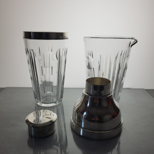 Sèvres crystal cocktail service 1960's