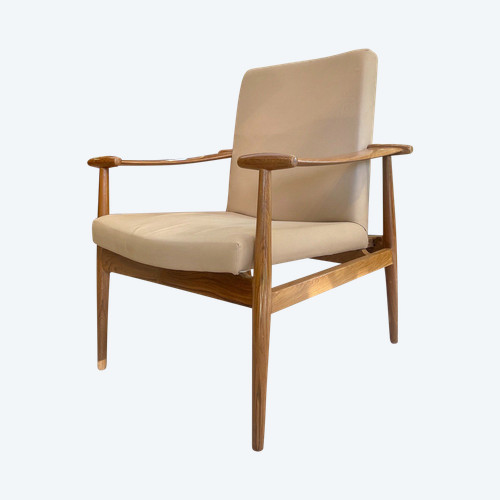 Fauteuil Spartan, par Finn Juhl (1912 - 1989) pour France & Daverkosen, années 1960