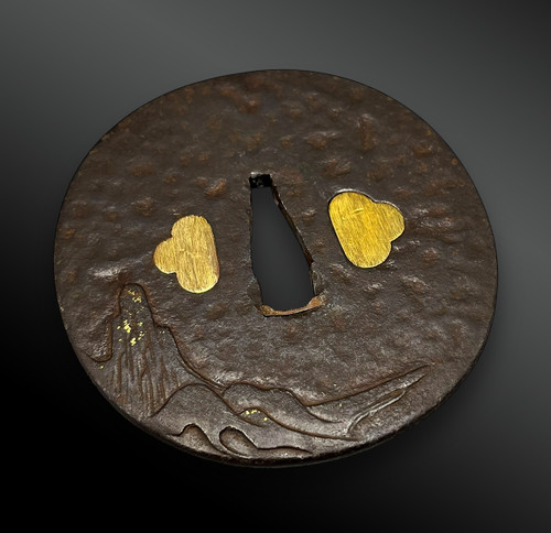 TSUBA Maru Gata - Giappone - Periodo Edo (1603-1868)