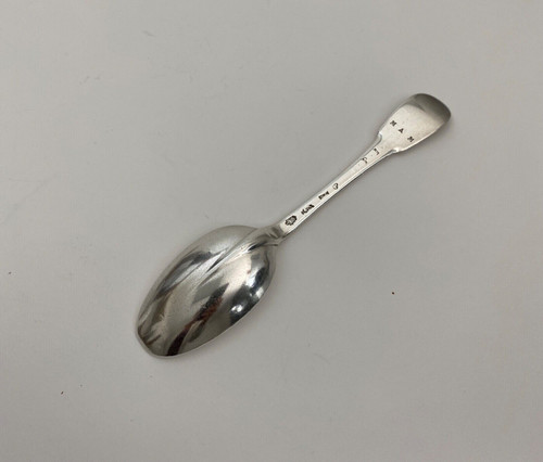 18th century silver spoon Fermiers Généraux